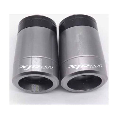 CNC Aluminum Motorcycle Accessories 7/8'' 22MM Handlebar Grips Handle Bar Cap End Plugs For YAMAHA XJR1200 Tenere 2008-2015