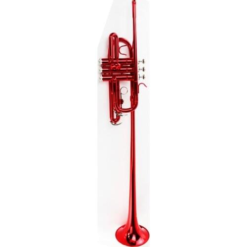 Bb Trumpet Musical Instrument Ceremony Trumpet Wind Instrument Surface Red Musical Instruments Brass BS06