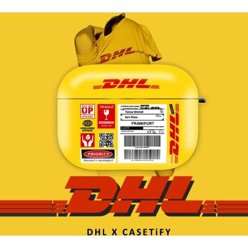 DHL Express 50 Anniversary Case for Airpods 1 2 3 Case Hot Earphone Headset Airpods Cover Stylish Coque Bag For Airpods Pro 2 1