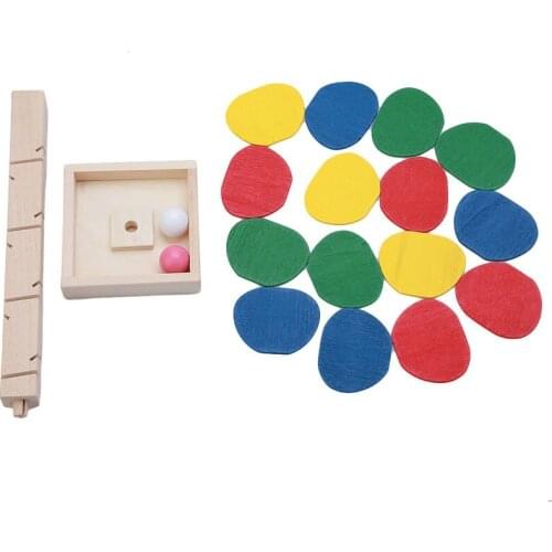 Tree Wooden Ball Run Track Game Baby Kids Children Intelligence set for creativity Educational Toy Indoor Outdoor Games