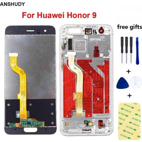 For Huawei Honor 9 LCD Display Touch Screen Digitizer Assembly For Huawei Honor 9 Display STF-L09 STF-AL10 STF-AL00 STF-TL10