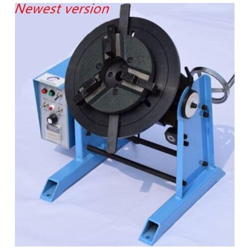 HD-50 50KG Duty Welding Positioner Turntable Timing with 200mm Chuck 220V / 110V Top Quality