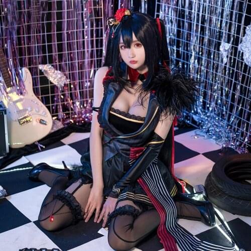 Game Azur Lane Taiho Cosplay Costume Women Sexy Dress Fancy Suit Top+Skirts Halloween Carnival Uniforms Custom Made