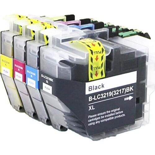 CISSPLAZA 5x LC3219 LC3219XL Full Ink Cartridge For Brother MFC-J5330DW J5335DW J5730DW J5930DW J6530DW J6930DW J6935DW Printer