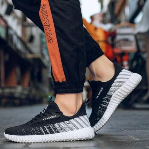 Mesh Sneakers Men Lightweight Breathable Vulcanize Shoes Fashion Casual Lac-Up Comfortable Sneakers Outdoor Men Shoes