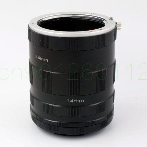 Macro Extension Tube Lens ring For Fujifilm X-Pro 1 X-E1 X-M1 XE2 XE1 Fuji FX X mount Camera