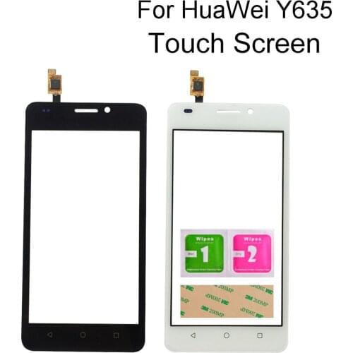 Mobile Touch Screen Glass For Huawei Ascend Y635 Y635-L21 Digitizer Touch Panel Front Glass Lens Sensor Repair Parts Tools