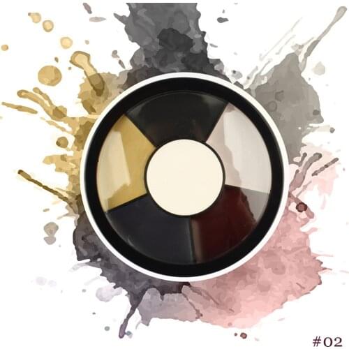 New Face Body Paint Pigment Oil Painting 6 Colors Art Make Up Tools for Halloween Party SCI88