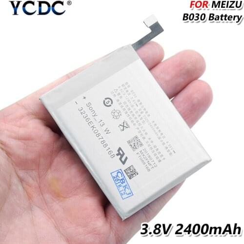 New Replacement 2400mAh B030 Battery For MEIZU MX3 MX 3 M055 M351 M353 M355 M356 Cell phone Batterie Batterij Bateria