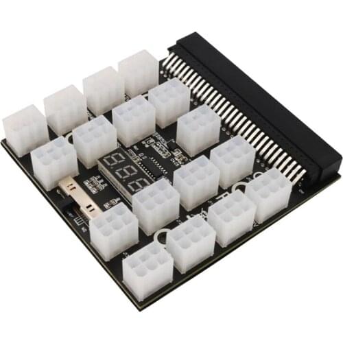 High Definition Power Adapter Board Graphics Card Power Supply 12V 17x 6pin Adapter Cards Fully Compatible Models