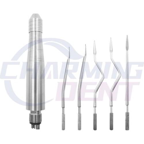 Dental pneumatic extraction with five supporting tappet residual roots minimally invasive and painless tooth extraction