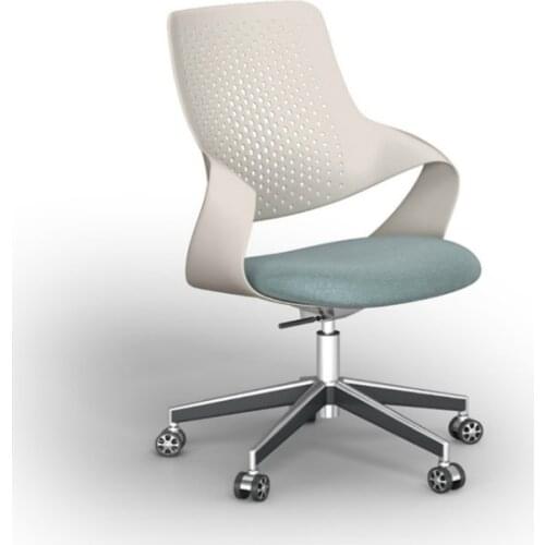 Modern Minimalist Office Chair Conference Chair Leisure Creative Computer Swivel Chair Home Backrest Study Chair Morandi Color