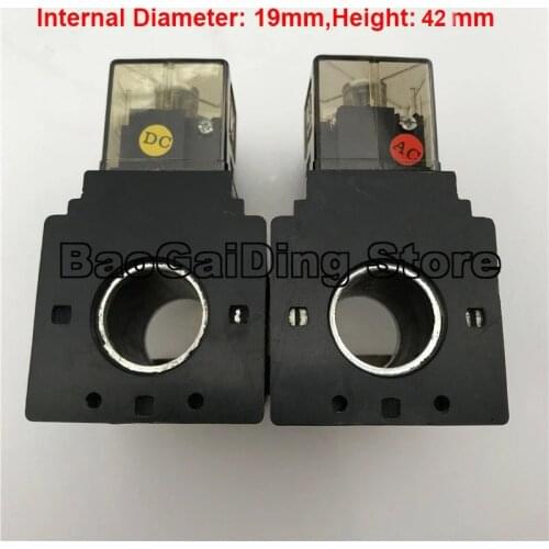 YUKEN Hydraulic Solenoid Valve Coil Inner Hole 19mm, Height 42mm DC24V AC220V AC110V