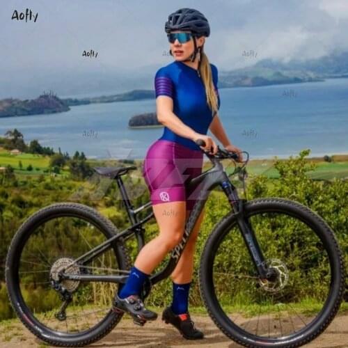 Kafitt-Woman Cycling Jumpsuit Short Sleeve Cycling Overalls For Women Suit Tights 20D Gel Pad Triathlon Cafitet Pro Team Jersey