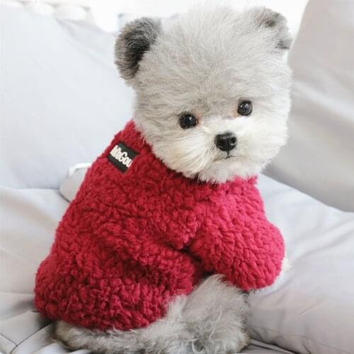Winter Dog Clothes Winter Warm Clothes for Small Dogs Jacket Coat Puppy Sweater Dogs Pets Costumes 007