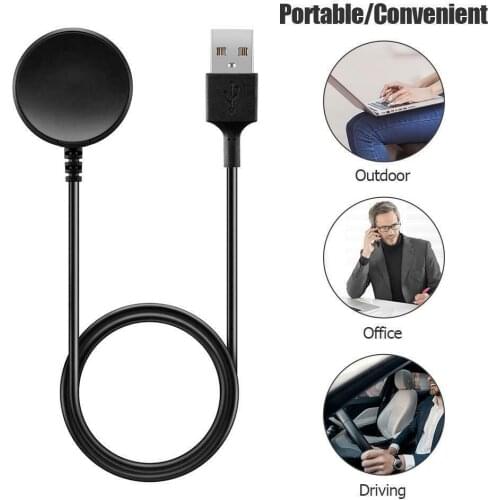 1Meter Smart Watch Charger For Galaxy Watch3 Active Watch Wrist Adapter Cable 2 R820 USB R830 Charging Sports R500 P3R2