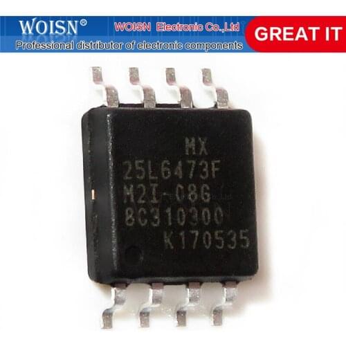 1pcs/lot 100% New MX25L6473EM2I-10G MX25L6473EM2I MX25L6473E MX25L6473 25L6473E sop-8 Chipset In Stock