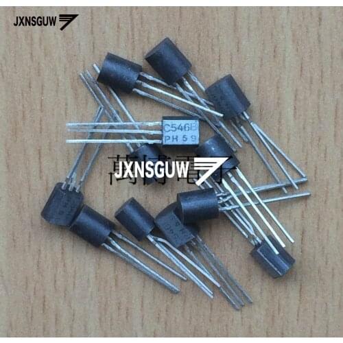 10PCS Original PH BC546 B TO-92 transisitor 546 Audio power amplifier BC546B Audio triode C546B Silver surface Taping PHI