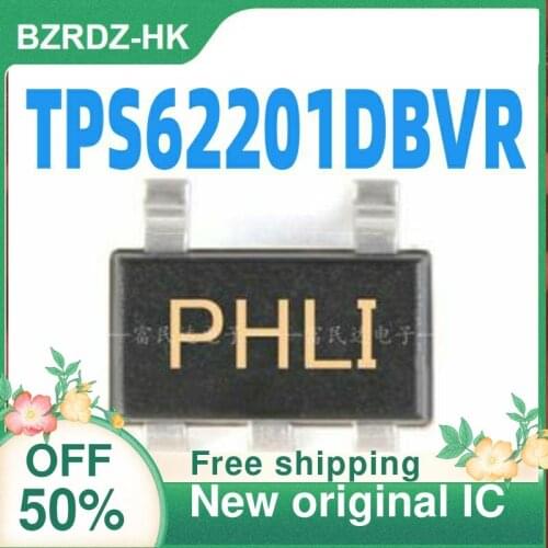 2-10PCS/lot TPS62201DBVR SOT23-5 PHLI nuevo original
