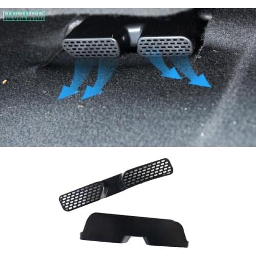 2pcs ABS Seat AC Heat Floor Air Conditioner Duct Vent Outlet Grille Cover trim car Accessories For Honda fit jazz CITY 2007-2019