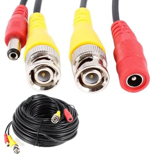 30M/98Ft BNC DC Male to Female Security Camera CCTV Video Power Cable Coaxial