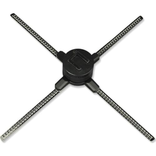 65CM WIFI 3D Hologram Projector Fan Video Projector,LED Display Advertising Holographic Light,APP Remote Control