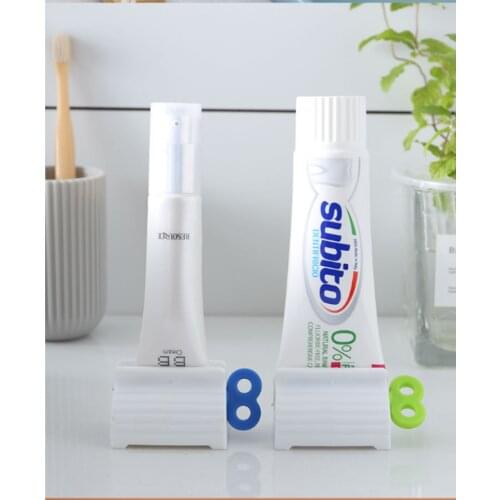 Bathroom Accessories Toothpaste Device Multifunctional Dispenser Facial Cleanser Squeezer Clips Manual Lazy Tube Squeezer Press