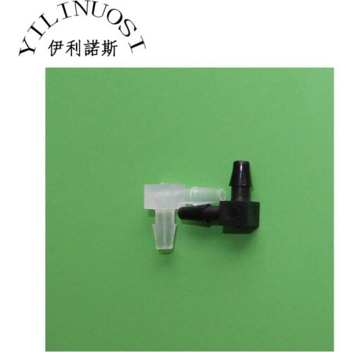 Fai6 Right angles-Two way tube connectors printer parts white printers