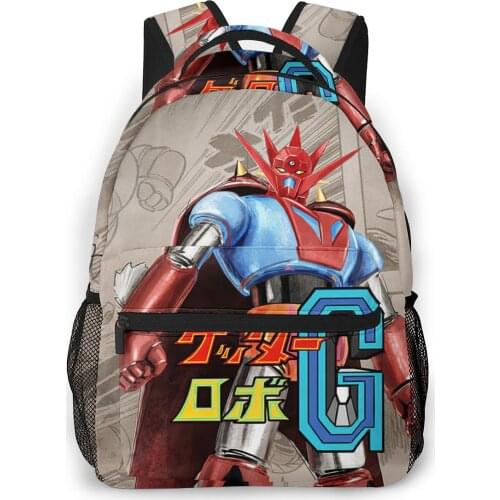 GNT 06 Getter Dragon Backpack for Girls Boys Travel RucksackBackpacks for Teenage school bag