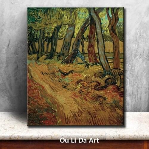 Impression Van trees branch landscape canvas printings oil painting printed on canvas home wall art decoration picture no frame