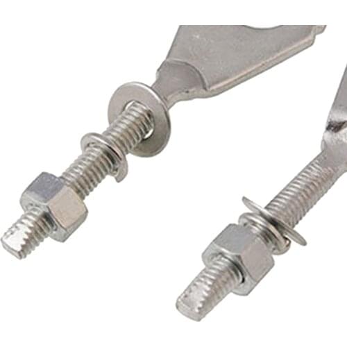 Pack 2 Rear Axle Chain Adjuster Pullers Set For Honda C70 CA102 CA200 C105T CM91 S65 CT90 CT200 Rear Chain Adjuster Tensioners