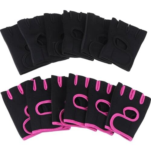 New Multi-colors Women Men Fitness Exercise Workout Fitness Gym Sports Gloves Gym Training Hiking Gloves