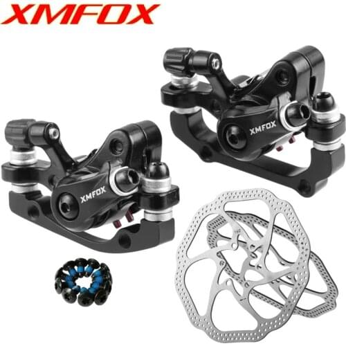 XMFOX - Mountain Bike Disc Brake Set, Clamp Mountain Bike Brake, Disc Brake, Disc Caliper and Rotor