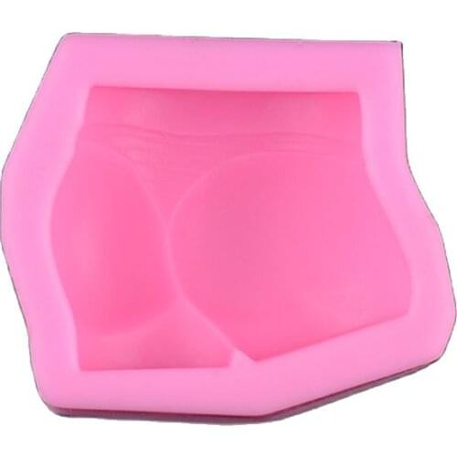 Jeans Shape Instant Fondant Silicone Lace Mold Cake Mold Baking Tools Cake Decorating Tools D322