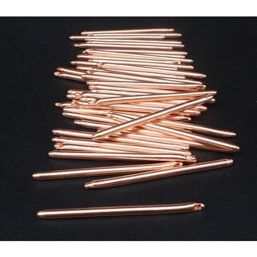 2pcs 6*50mm Copper+internal heat transfer fluid Heat pipe cooling rod diameter D6mm length 50-400MM heat tube Copper heat pipe