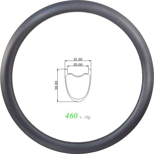 460g 700c all road disc clincher tubeless carbon rim GRAVEL wheel 39mm deep 31mm wide 25mm inner UD 3K 12K Twill 21H 24H 28H 32H