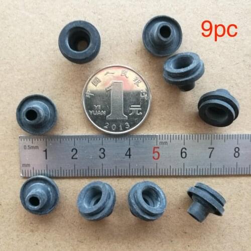 9pcs rubber Anti-vibration pad cover for stereo Audio VCD DVD CD player