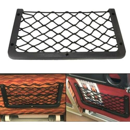 Car Elastic Storage Net Caravan Camper Vehicle Interior Organize Tidy Goods Storage Mesh