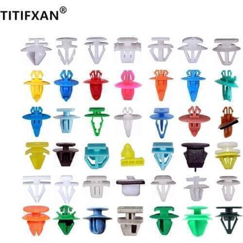 Car Anti-scratch Strip Trim Wheel Arch Frame Side Skirt Guard Plate Collision Avoidance Decorative Rubber Fasteners Clips Rivet