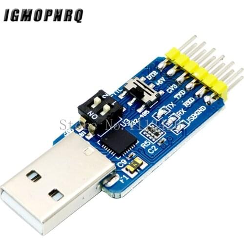 CP2102 USB to UART TTL RS232 USB TTL to RS485 Mutual Convert 6 in 1 Convert Module Serial Adapter for Arduino