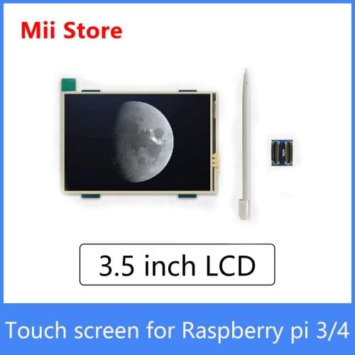 Raspberry pi 4 screen 3.5-inch LCD Touch screen HDMI Display Module Capacitive 480x320px Resistive touch for Raspberry Pi 3/4