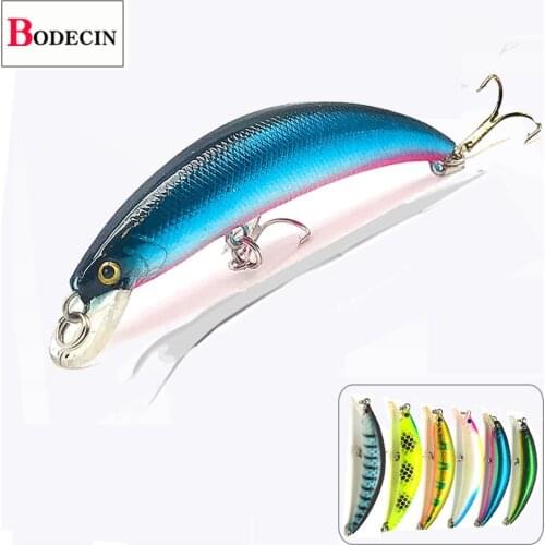 Bent Minnow Wobblers For Fishing Lures/Tackle China Hard Lure Jerkbait Swimbait Carp/Trout/ Pike Fake Fishing Artificial Baits