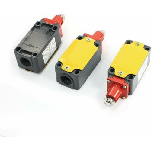 3 Pieces Parallel Roller Plunger Actuator Limit Switch DPST AC 380V 0.8A