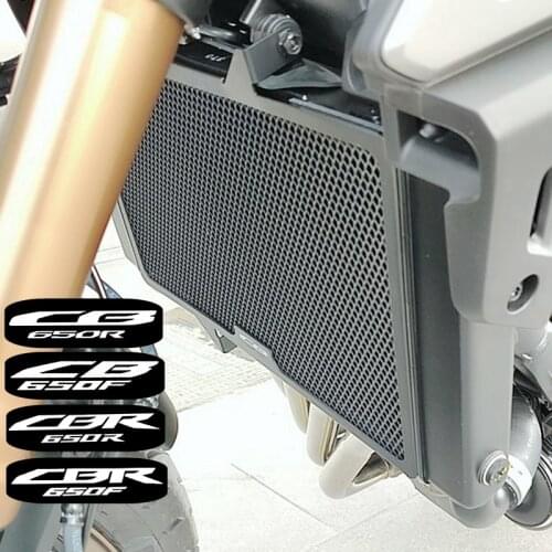 Aluminum alloy Motorcycle Radiator Guard Radiator Grille Cover Fits For HONDA CB650R CB650F CBR650R CBR650F 2019 2020 2021