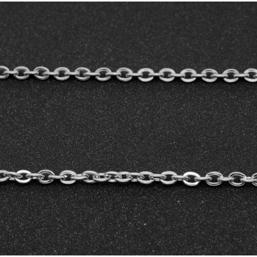 Mens Accessories O-chain 316 Stainless Steel Necklace Titanium Steel with Chain Hip Hop Jewelry Ladies Gift Hammer Cross Chain
