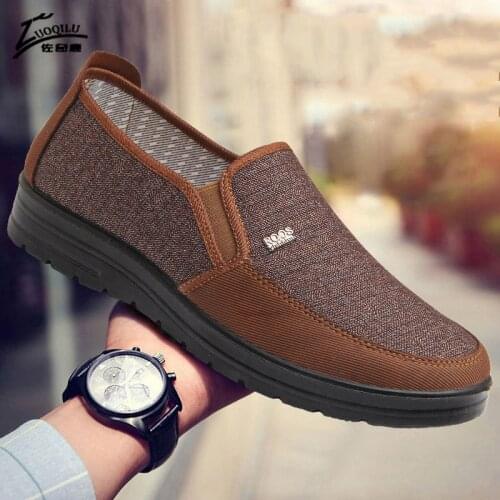 2020 Canvas Shoes Men Casual Shoes Breathable Comfortbale Espadrilles Sneakers Men Flats Shoes Men Loafers Big Size 39-48
