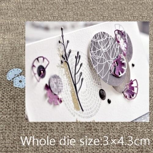 New Design Craft Metal Cutting Die cut dies Flower fan decoration scrapbook Album Paper Card Craft Embossing die cuts