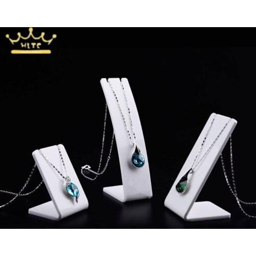Acrylic Necklace Holder Jewelry Display Stand Pendant Jewellry Display Stand for Exhibition Shelf Jewelry Photography Props
