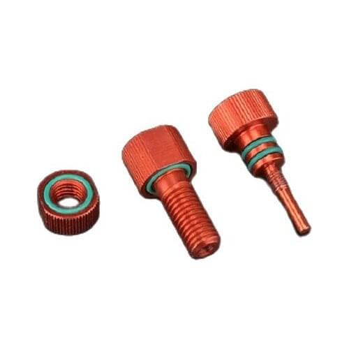 Hollow screw plug hollow threaded screw underwater machine cabin connector hollow seal screw