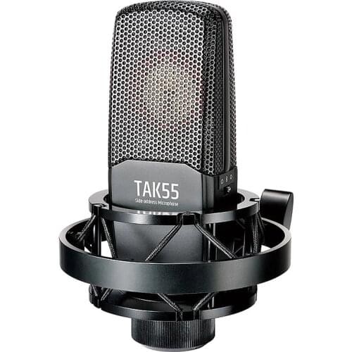 Hot Takstar TAK55 high quality studio grade professional recording microphone dual gold plated diaphragm three polar patterns